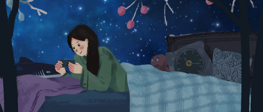 關(guān)燈玩手機(jī)會得干眼嗎